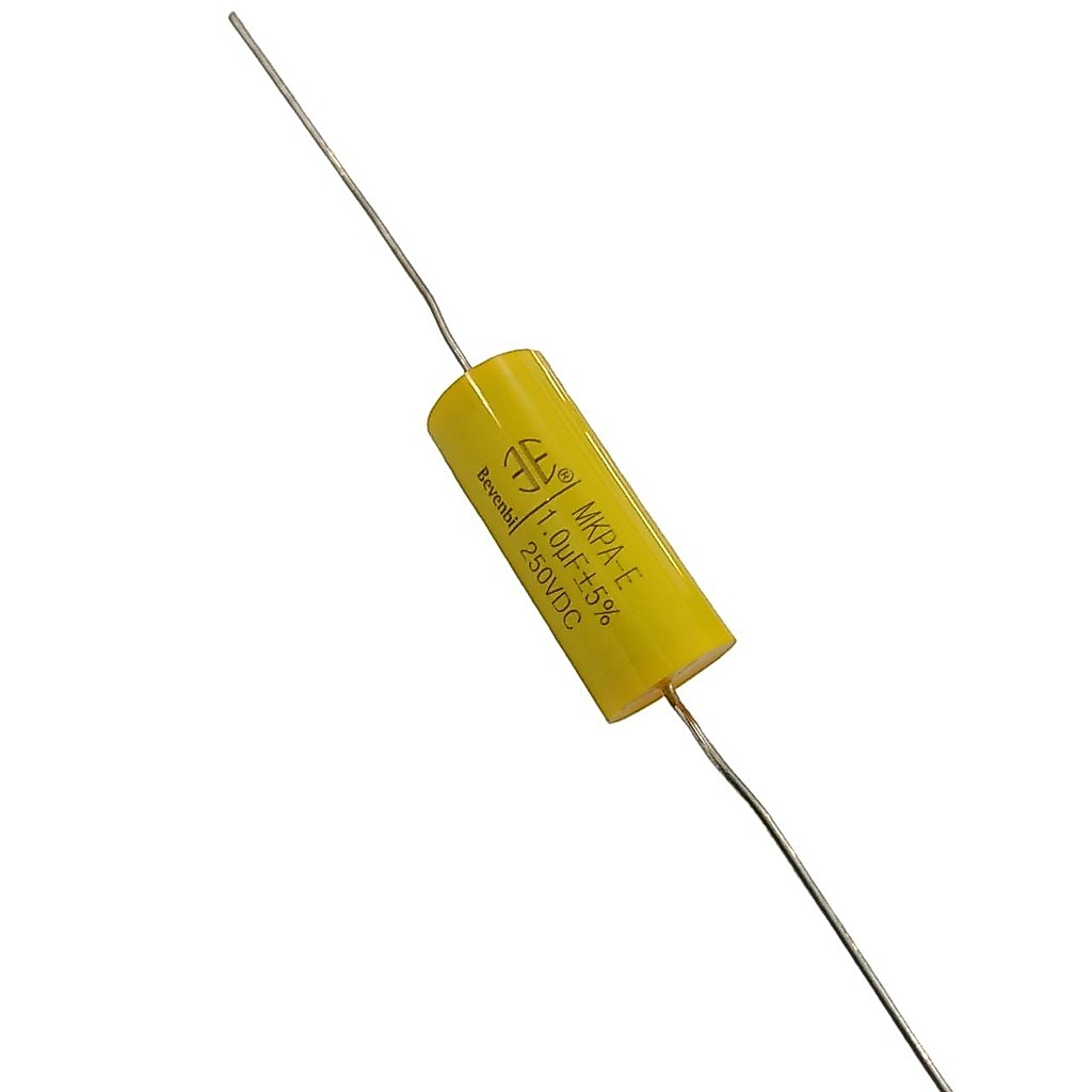 CAPASITOR N-P MKPA-E BEVENBI 1 UF/250V YELLOW