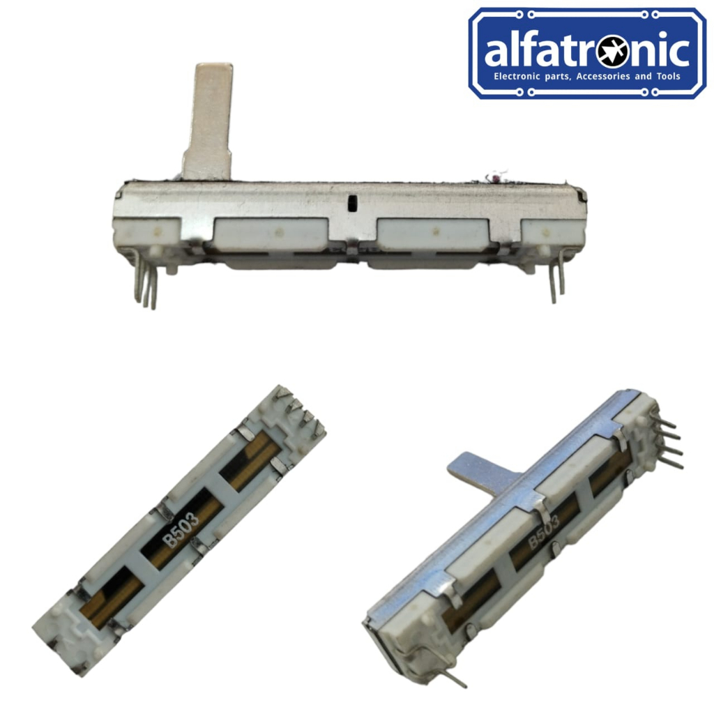 POT GESER PROFILE GH SL305GJ-B50K-15C-I-BYF