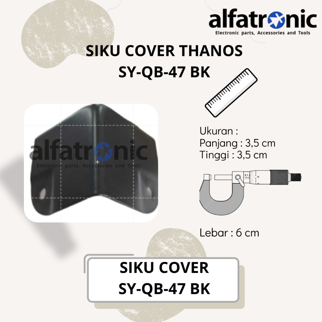 SIKU COVER THANOS SY-QB47 35MM BK
