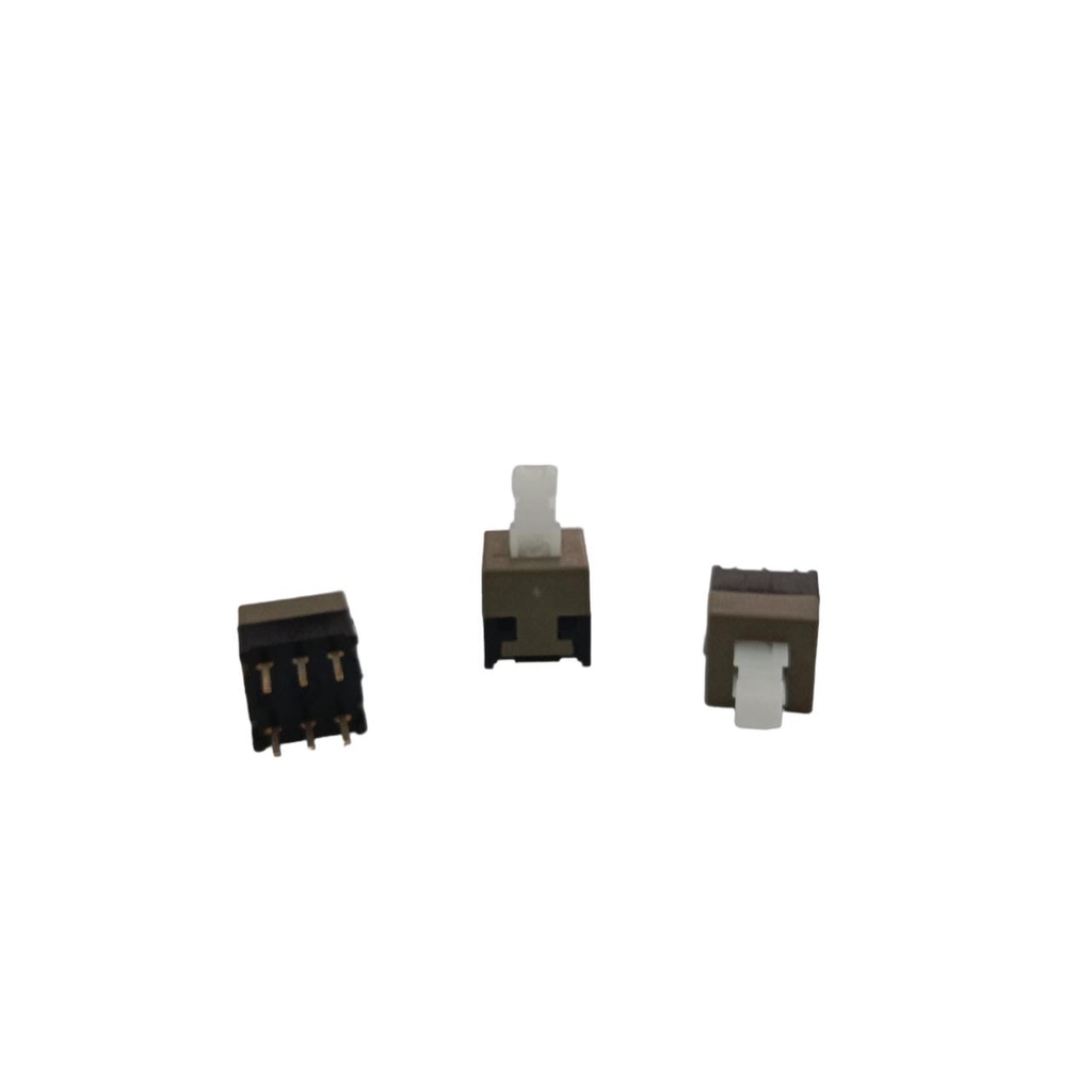 SWITCH DPDT 2 X 3 PIN KECIL KEPALA 3,5X3,5 MM