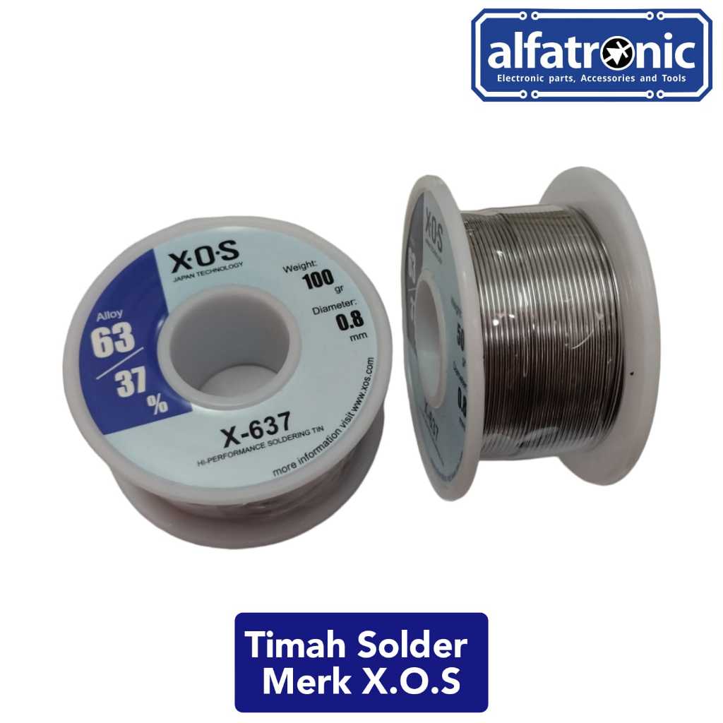 TIMAH SOLDER X.O.S X-637 50GR