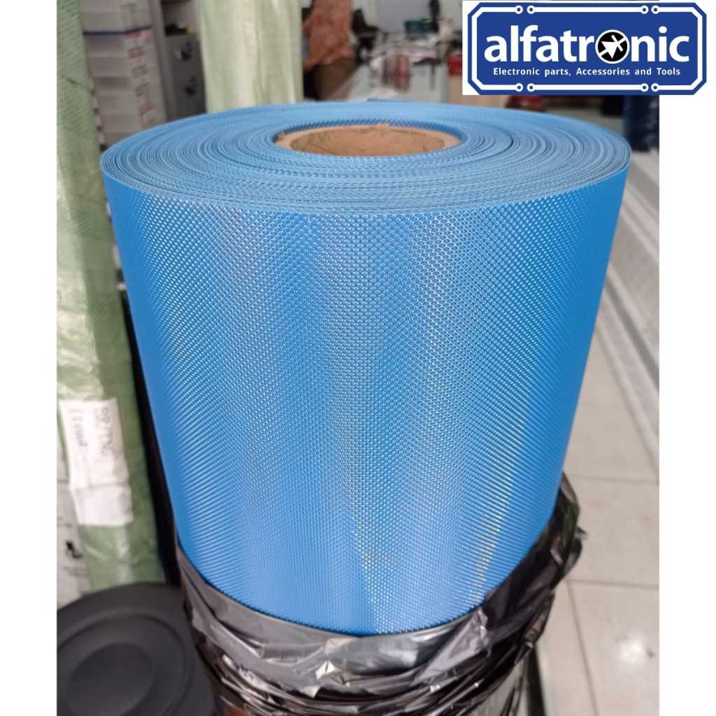 PVC FILM 3D PROFILE K109-17BH58F708 BIRU PER MTR