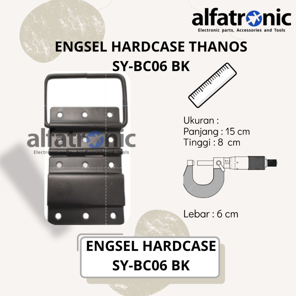 ENGSEL HARDCASE THANOS SY-BC06 BK