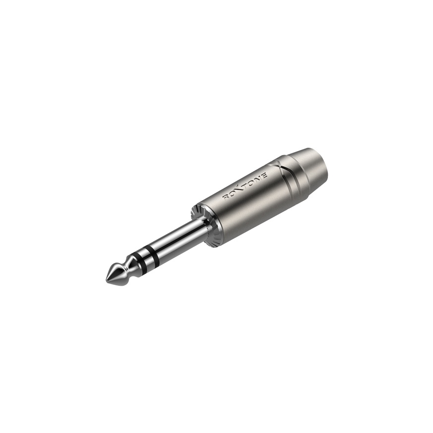 JACK AKAI 6,3MM STEREO SILVER PITA ROXTONE RJ3PP-NS-NN