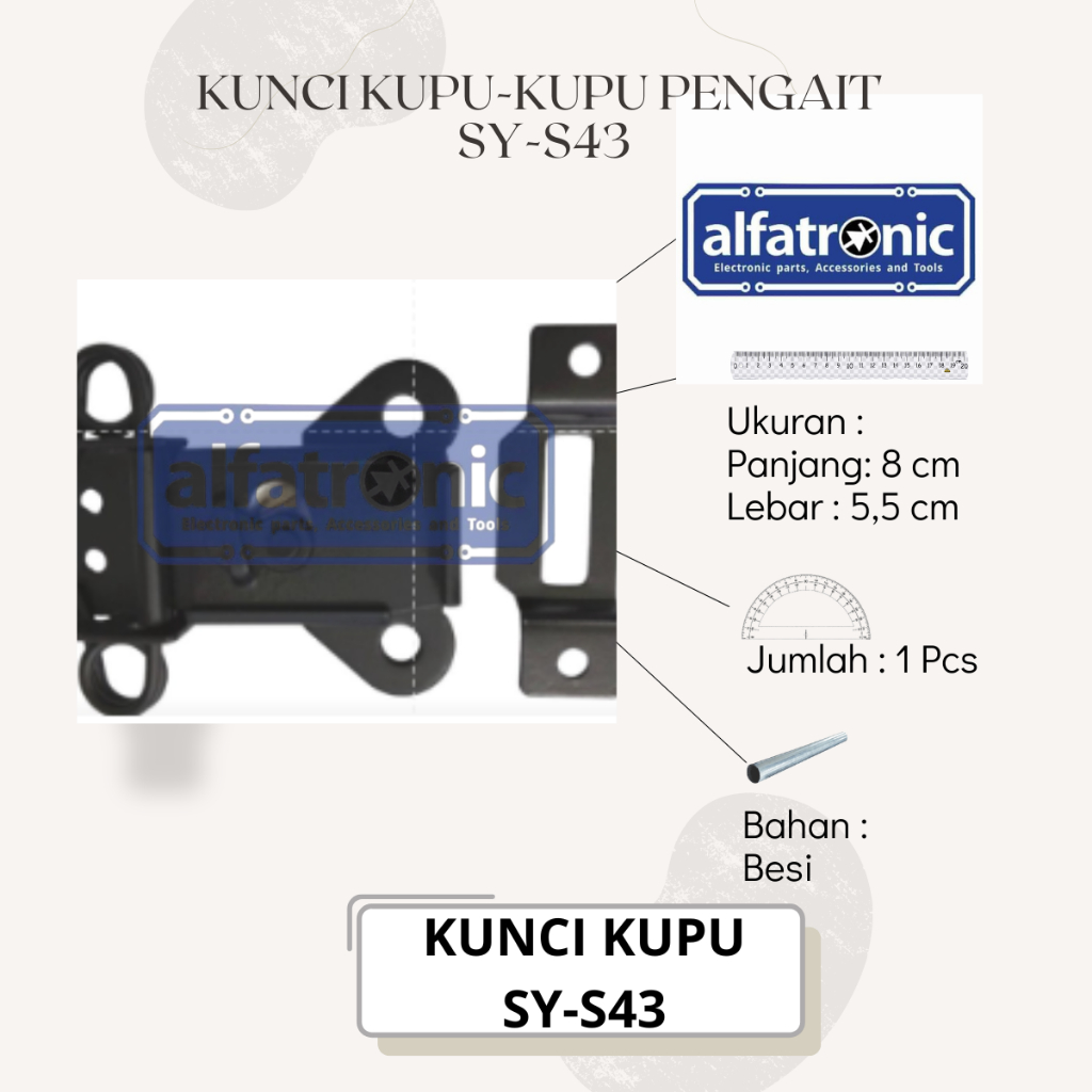 KUNCI HARDCASE THANOS SY-S43 BK