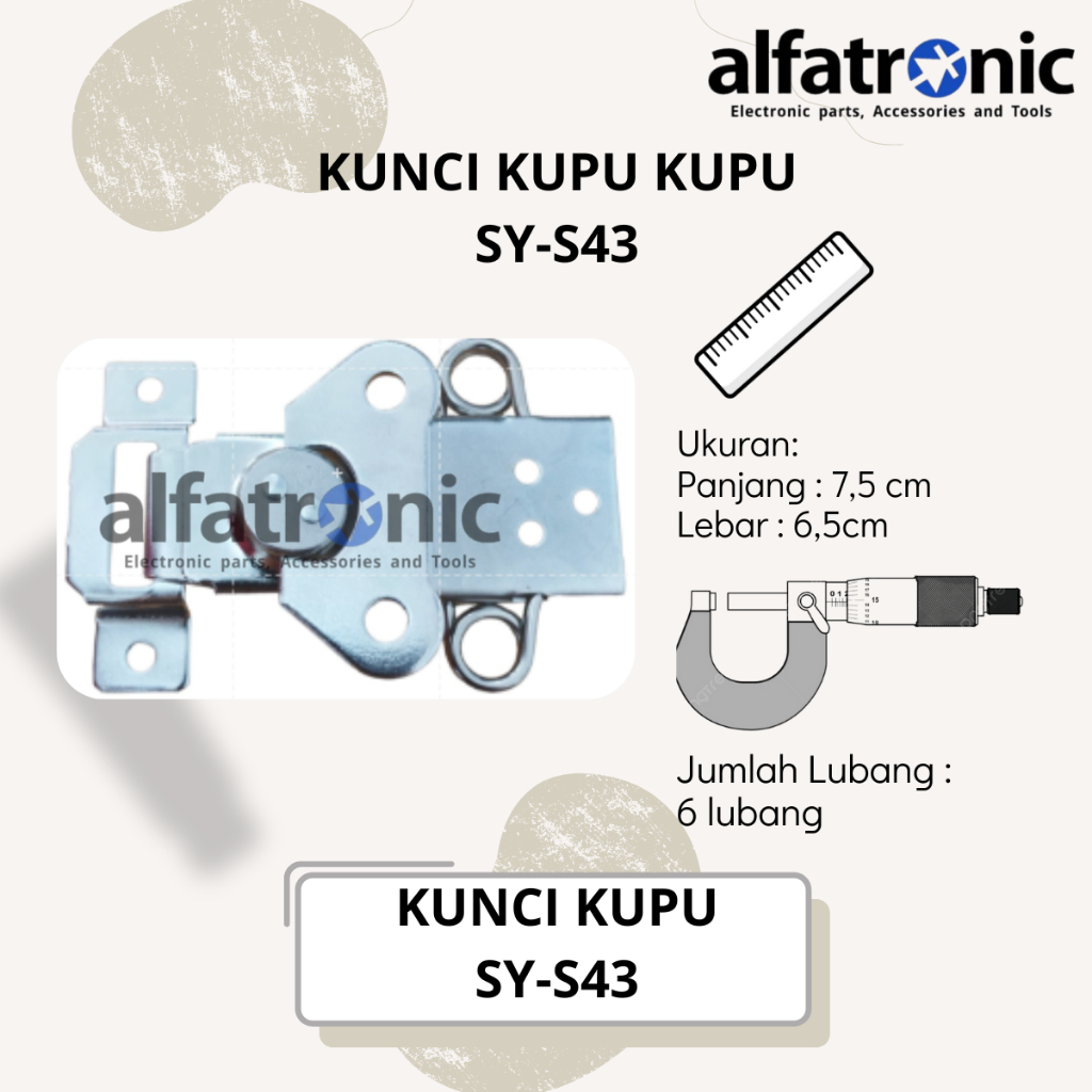 KUNCI HARDCASE THANOS SY-S43