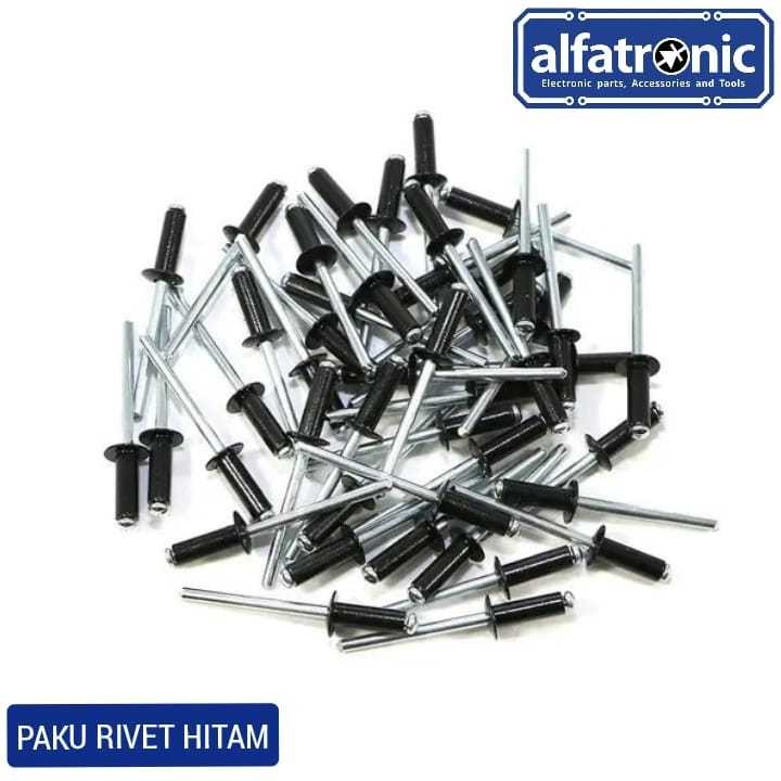 PAKU RIVET THANOS SY-LD412 HITAM @10.000 PCS