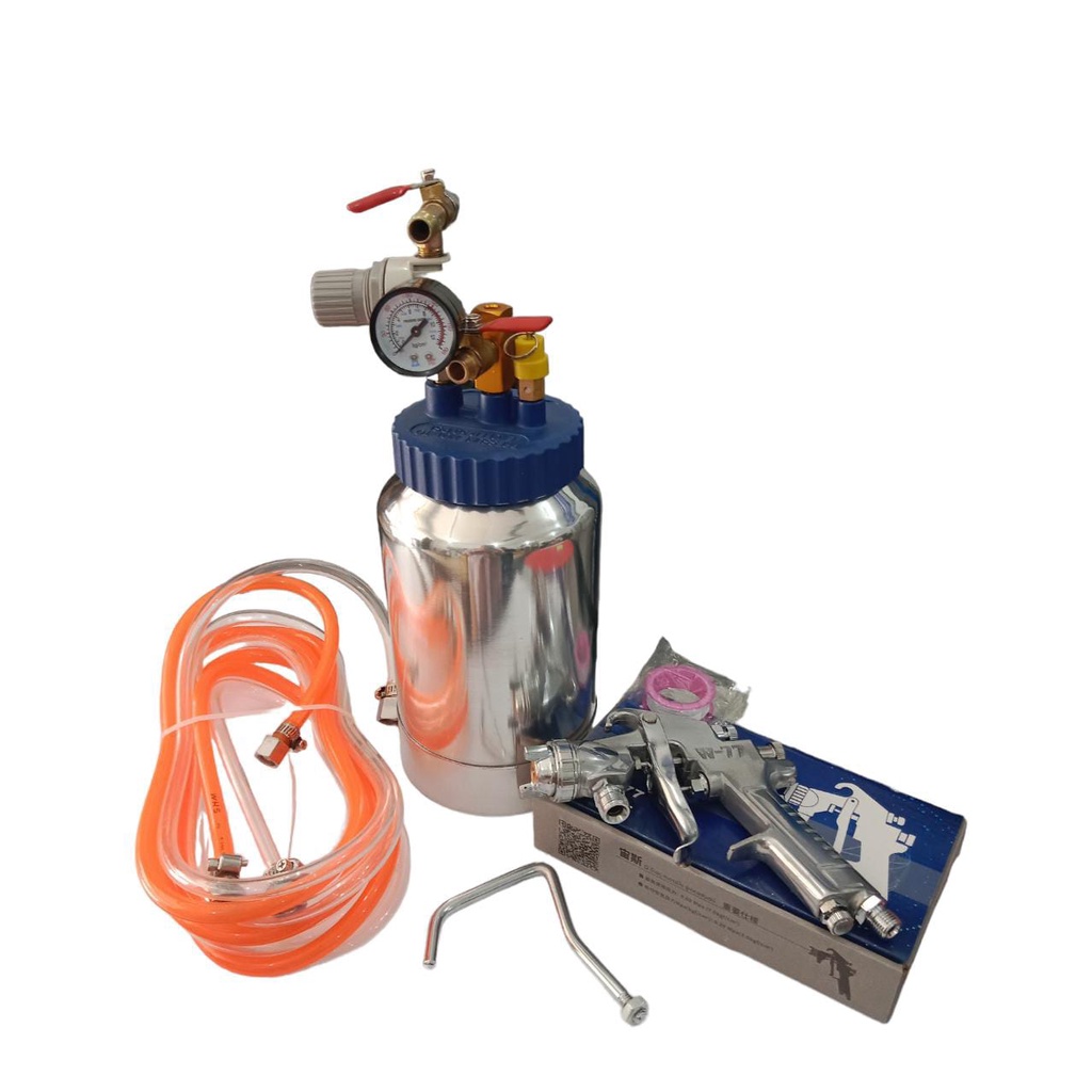 SPRAY GUN THANOS SGT88 + NOZZLE 2,5 MM ISI 2 LTR